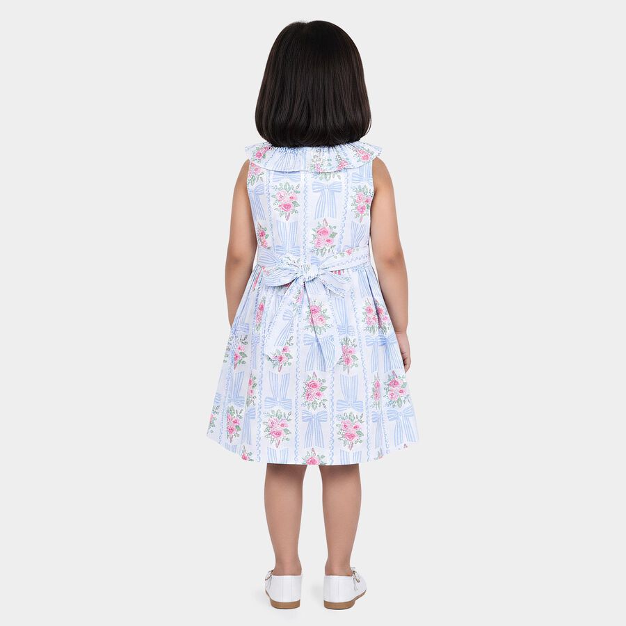 Girls' Frock, Off White, large