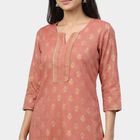 Women's Purple Floral Printed Ethnic Set, Purple, small