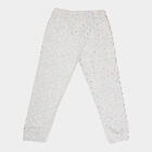 Girls Printed Pyjama, Light Grey, small image number null