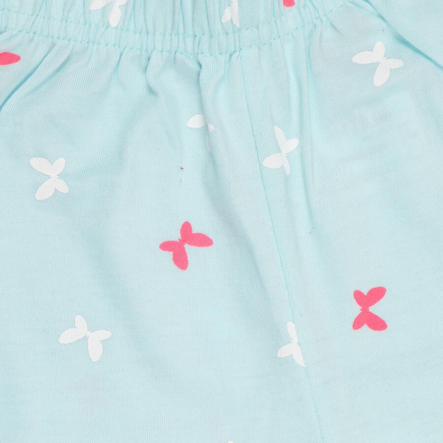 Girls' Capri , हल्का हरा, large image number null