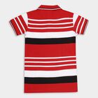 Boys' Half Sleeves T-Shirt, लाल, small image number null