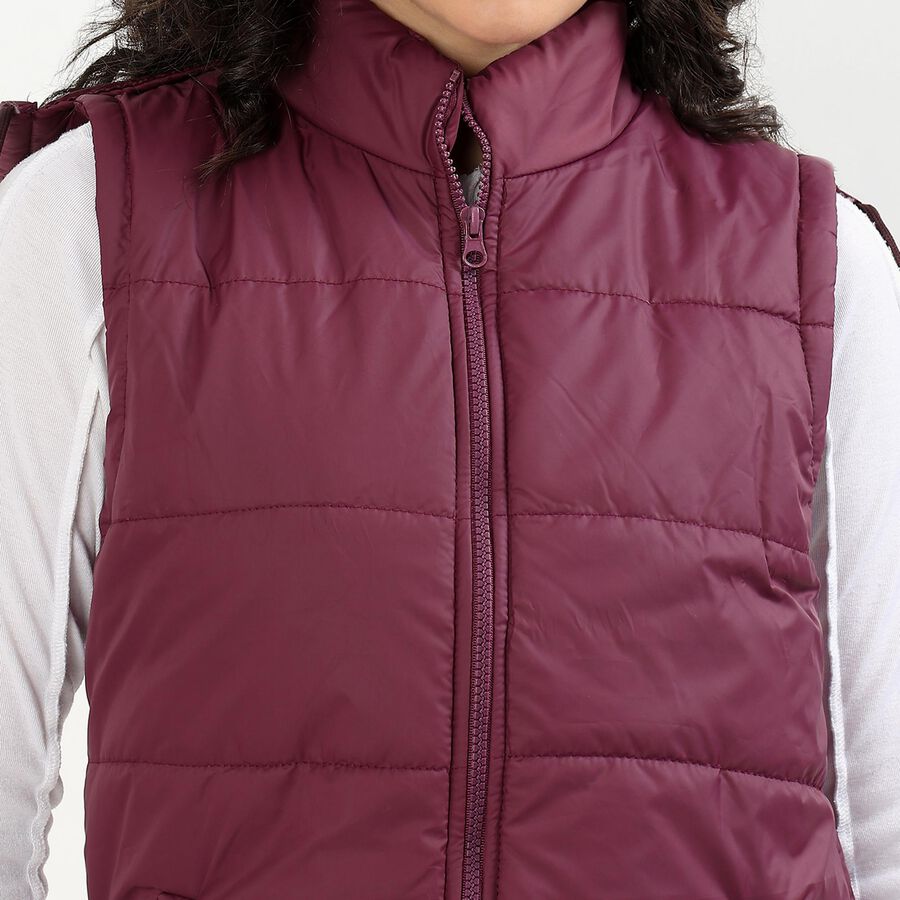 Ladies' Jacket, वाइन, large image number null