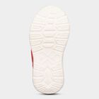 Girls Bright Fuchsia Pink Velcro Strap Casual Shoes, Pink, small image number null