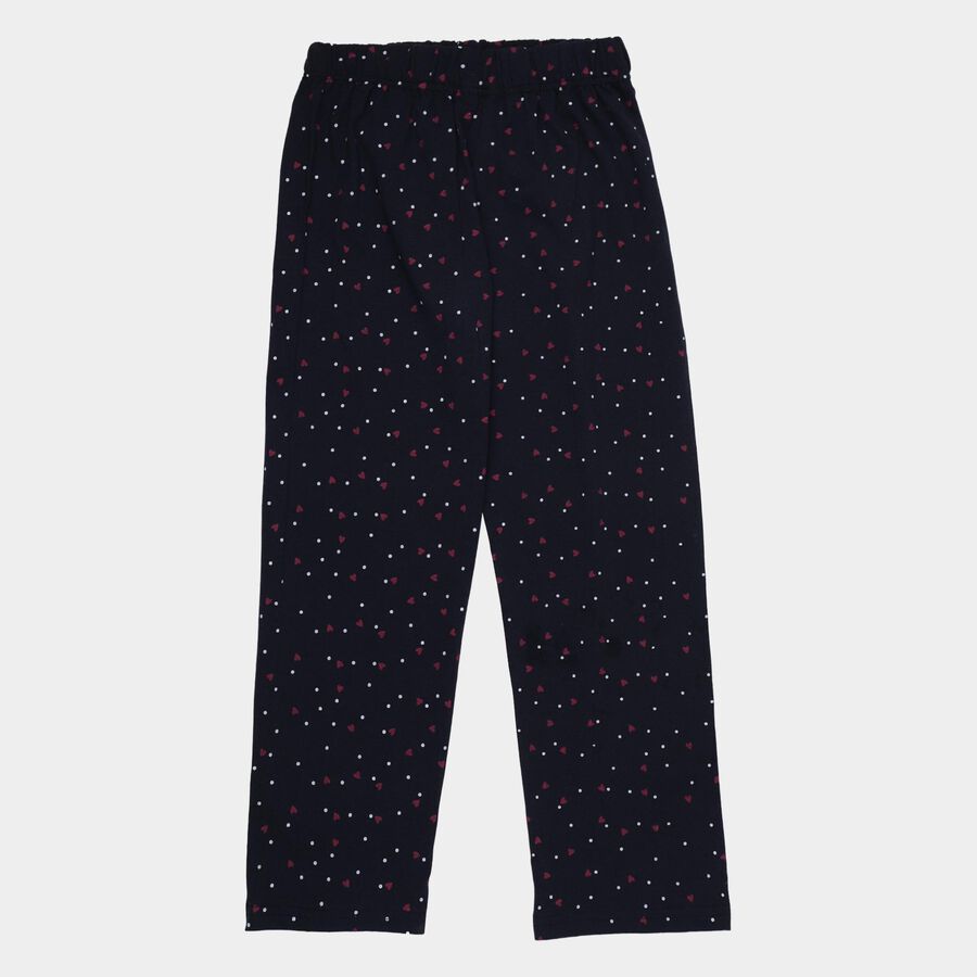 Girls' Pyjama, Navy Blue, large