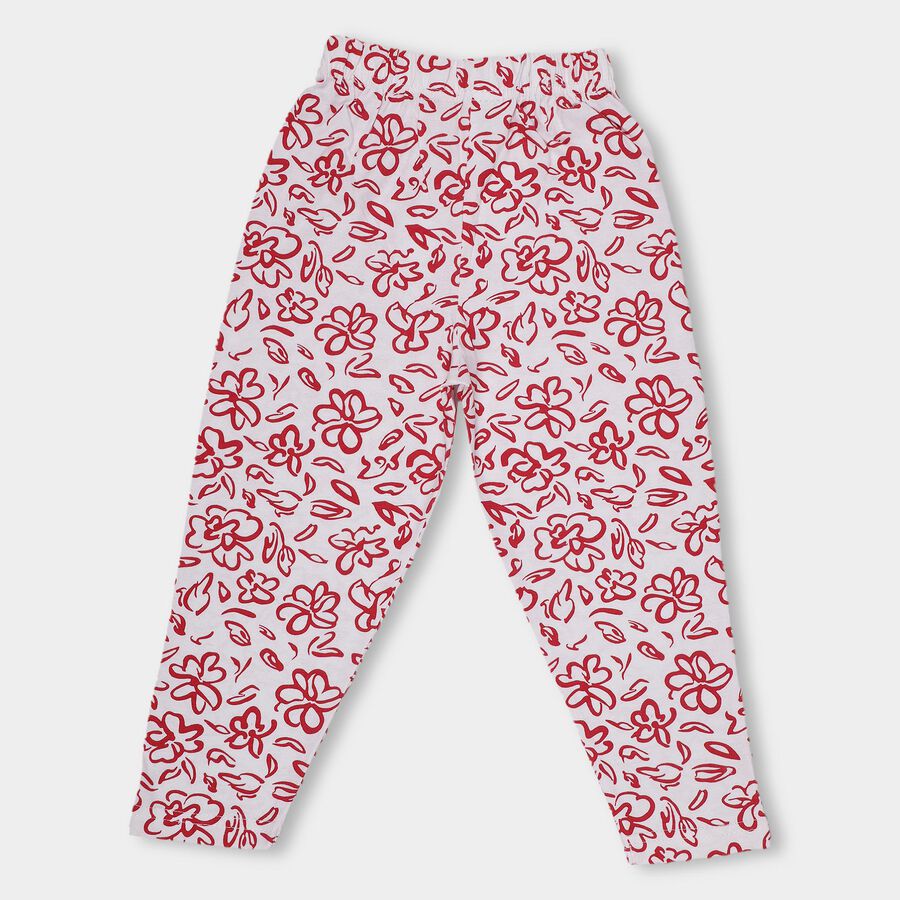 Girls' Pyjama, सफ़ेद, large image number null