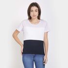 Cut N Sew Round Neck T-Shirt, Lilac, small image number null