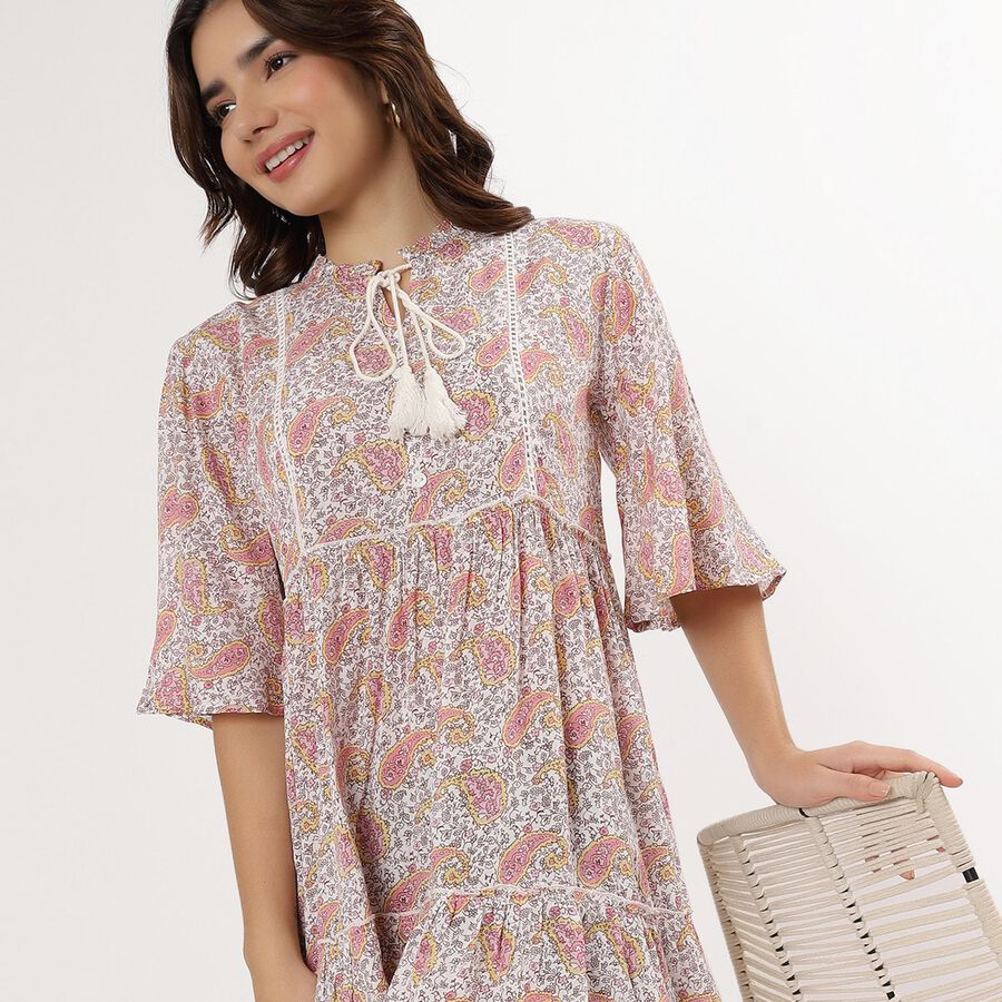 Ladies' Dress, Pink, large image number null