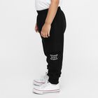 Infants Jet Black Cargo Style Cotton Blend Pyjama, काला, small image number null