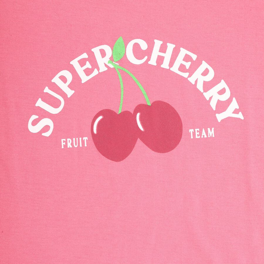 Girl's T-Shirt, Pink, large image number null