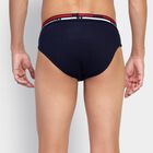Men's 100% Cotton Briefs , नेवी ब्लू, small