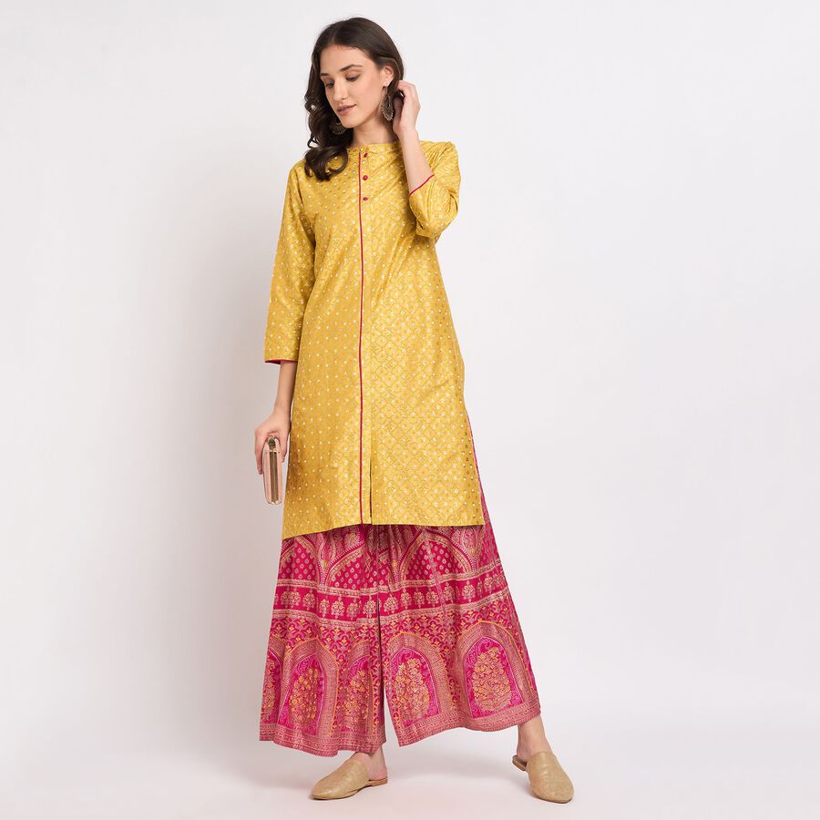 Ladies' Ethnic Set, Yellow, large image number null