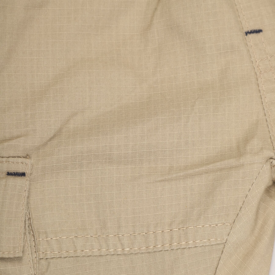 Infants Solid Cotton Trousers, Beige, large image number null