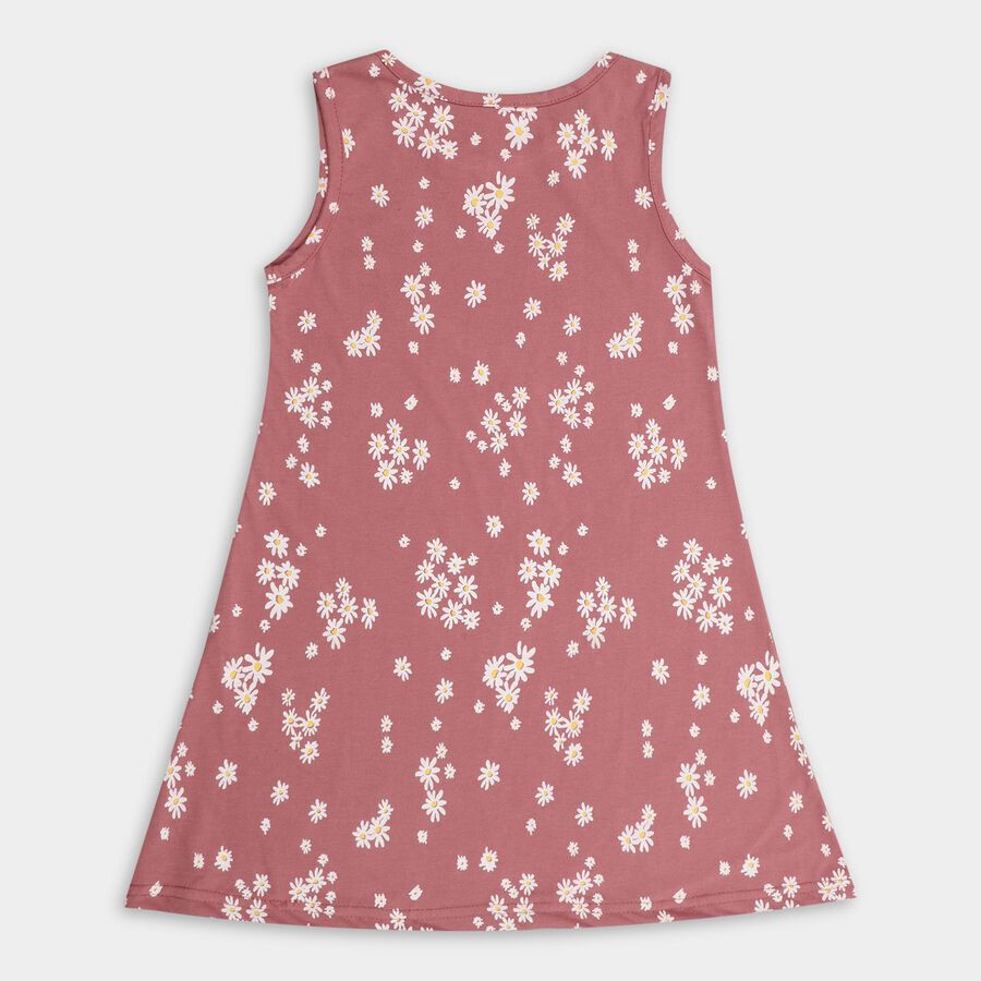 Girls' Frock, Pink, large