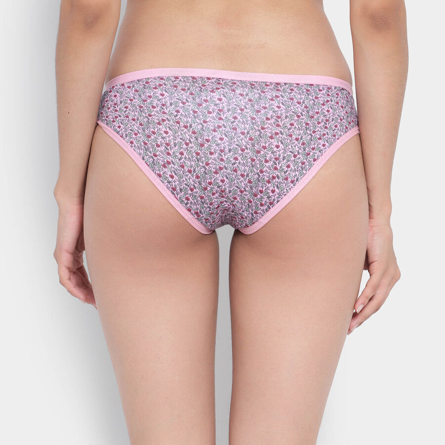 Cotton Printed Panty, Pink, large image number null