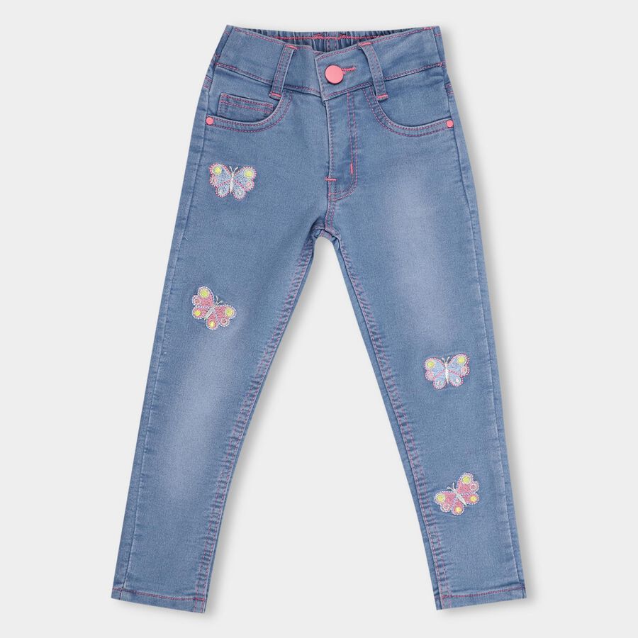 Girls' Jeans, Light Blue, large