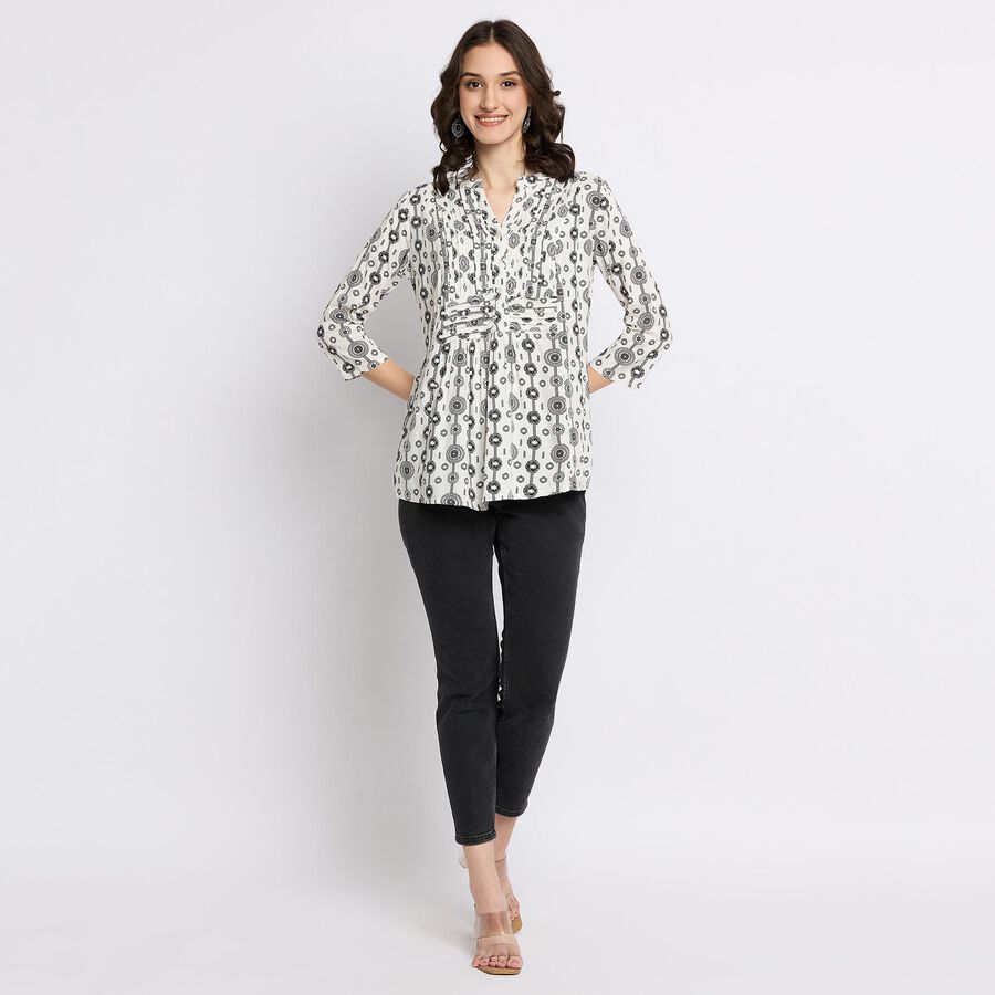 Ladies' Kurta , ऑफ व्हाइट, large image number null