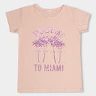 Girls' 100% Cotton T-Shirt , Light Pink, small image number null
