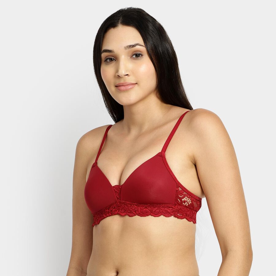 Ladies' Bra, मरून, large image number null