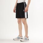 Men's Jet Black Regular Fit Active Bermuda Shorts, Black, small image number null