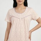 Women's White Minimalist Nighty, Off White, small