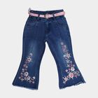 Girls' Jeans, गहरा नीला, small