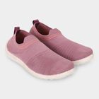 Women's Pink Slip-On Casual Shoes, हल्का गुलाबी, small