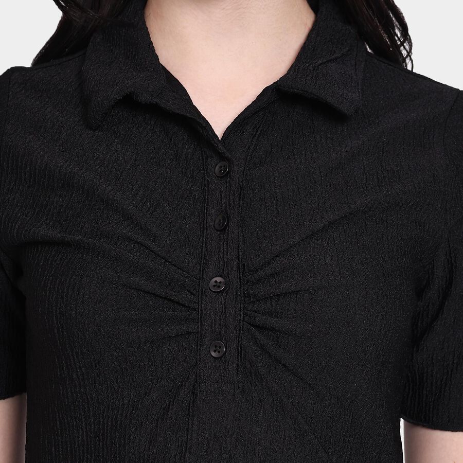 Ladies' Dress, काला, large image number null