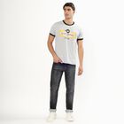 Men's Dark Indigo Slim Fit Five-Pocket Jeans, Dark Grey, small image number null