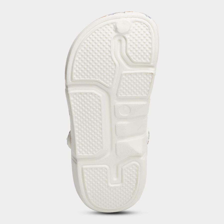 Kids' Unisex Sandal, सफ़ेद, large image number null
