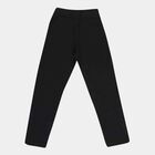 Solid With Embellish Trousers, Black, small image number null