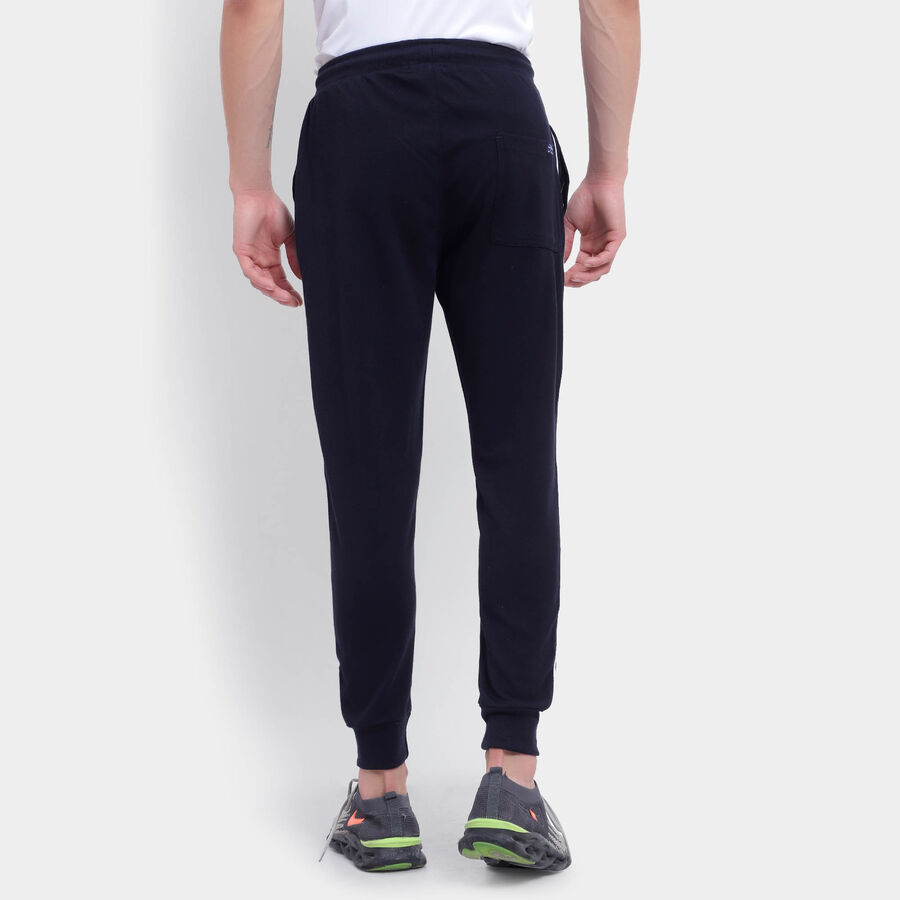 Cut & Sew Track Pants, Navy Blue, large image number null