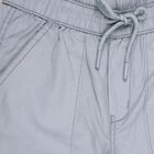 Boys Light Steel Blue Regular Fit Jogger Trousers, हल्का नीला, small image number null