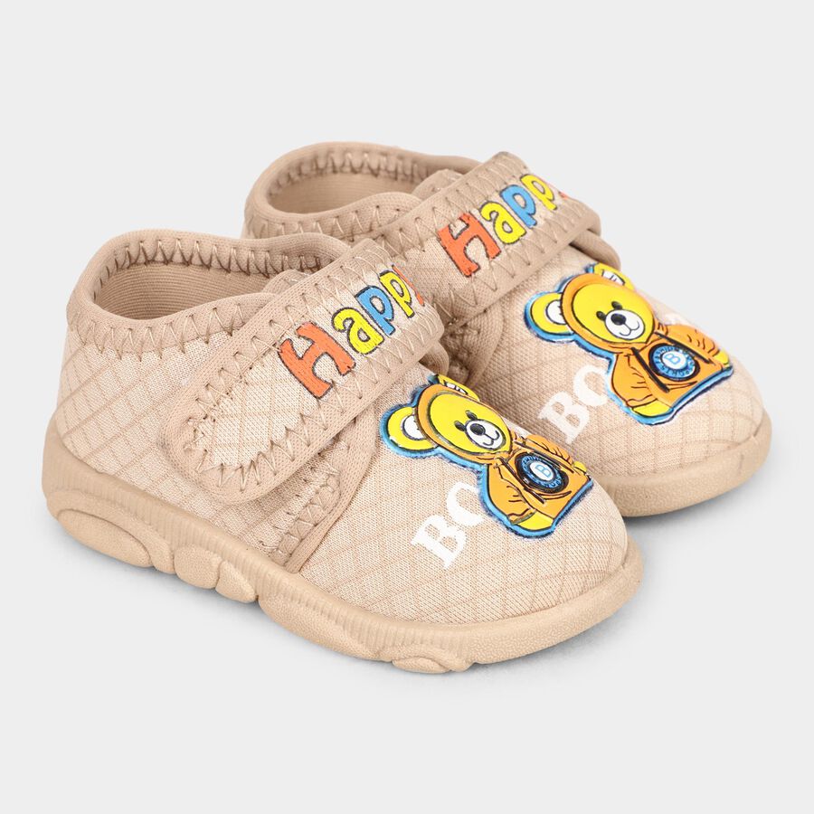 Boys' Slip-On Shoes, Beige, large image number null