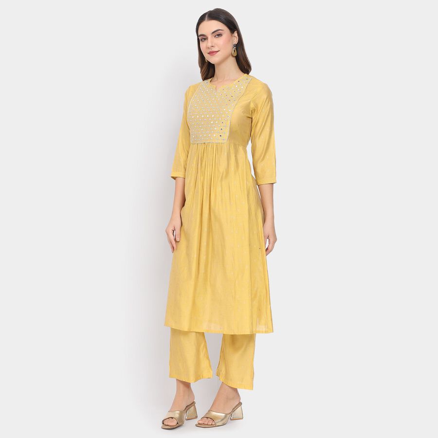 Ladies' Kurta , Mustard, large image number null