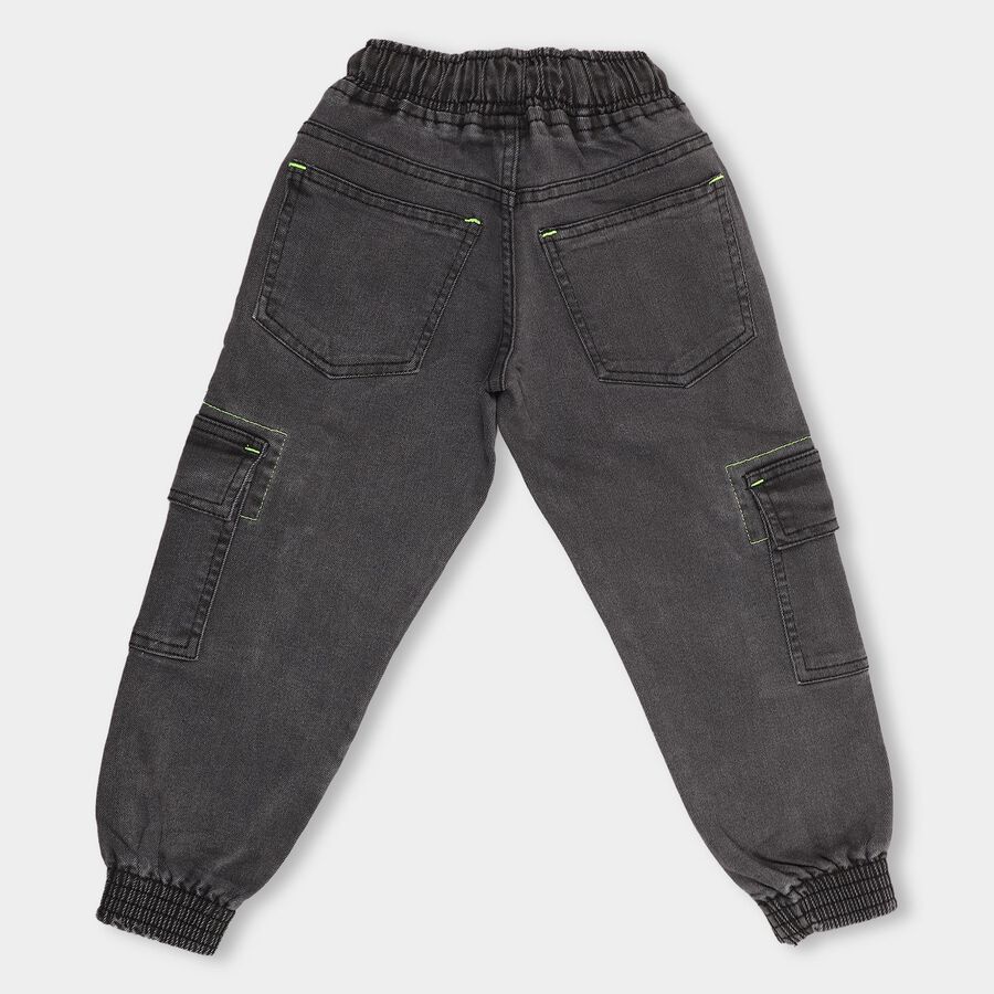 Boys' Jeans, काला, large image number null