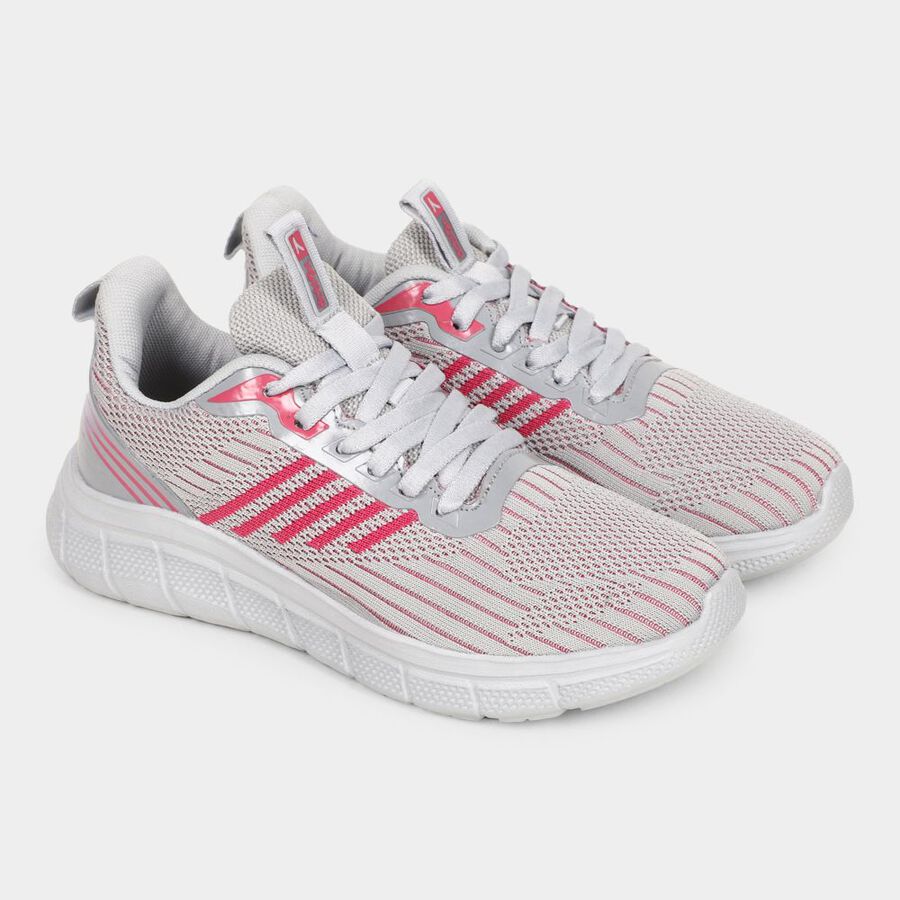 Ladies' Sport Shoes, Grey, large image number null