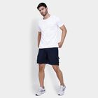 Men's Round Neck Half Sleeves T-Shirt , White, small image number null