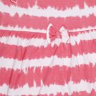 Girls' 100% Cotton Frock, Coral, small image number null
