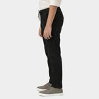 Boys Black Regular Fit Classic Jeans, काला, small