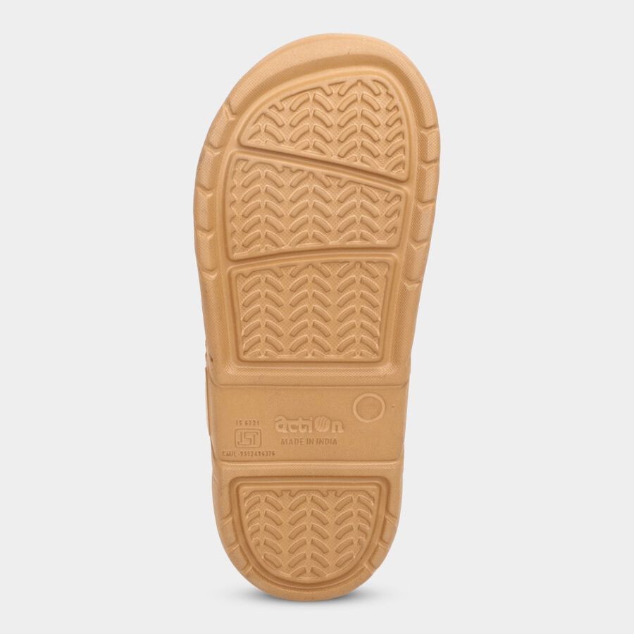 Men's Slippers, Beige, large image number null