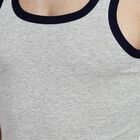 Men's Gym T-Shirt, Melange Light Grey, small image number null