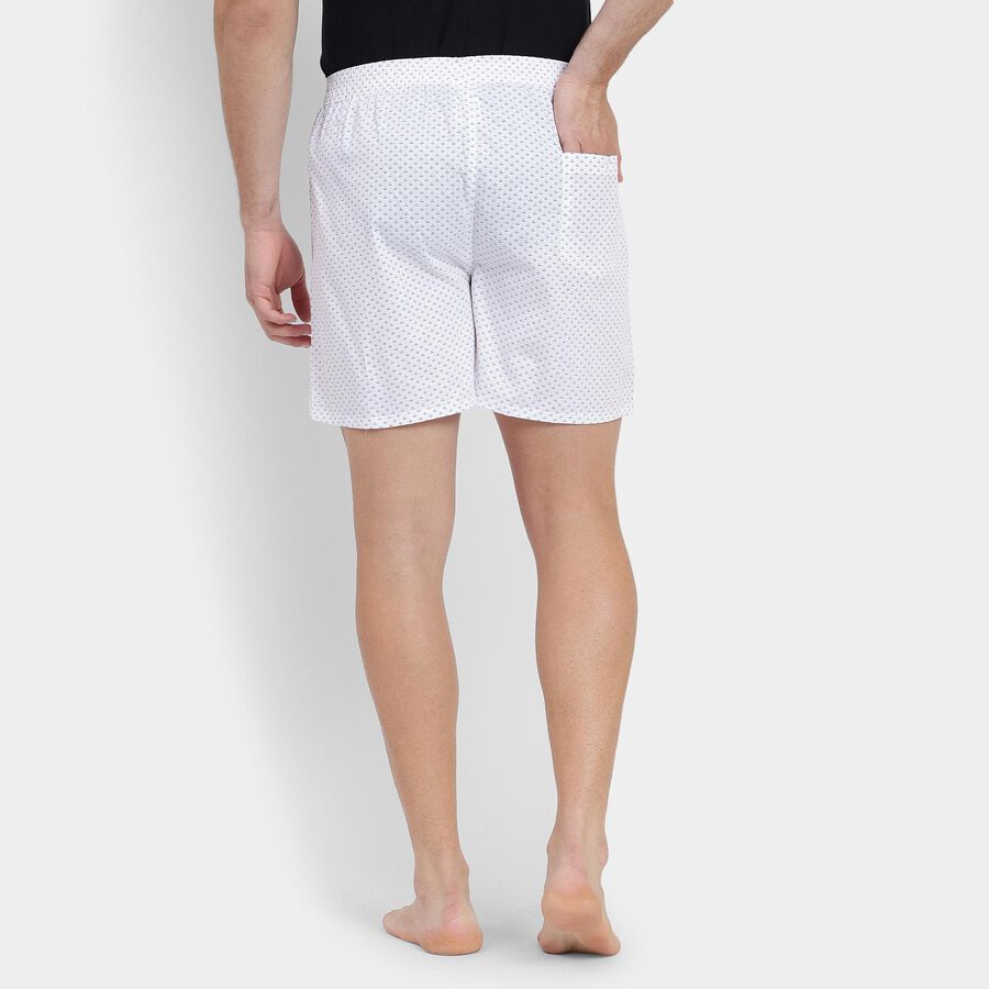 Men's 100% Cotton Boxers , सफ़ेद, large image number null