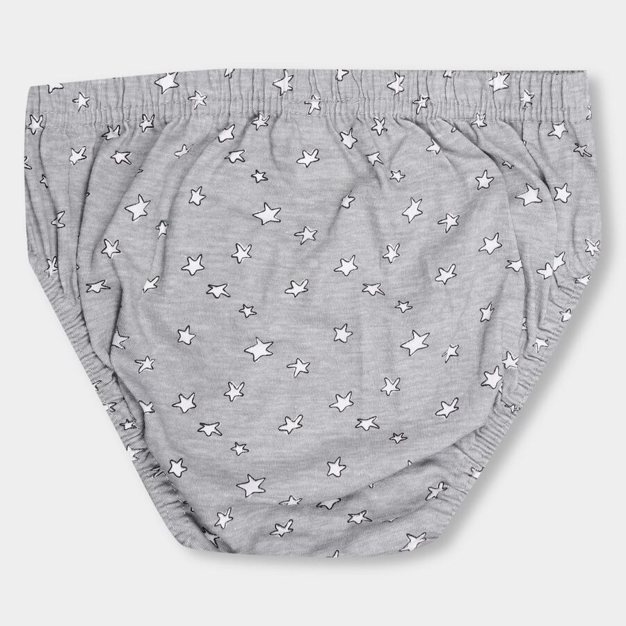 Boys' 100% Cotton V-Cut Briefs, Navy Blue, large image number null