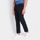 Men's Slim Fit Jeans, काला, small image number null