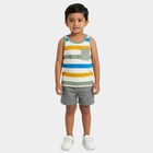 Boys Light Green Round Neck Casual Boys T-Shirt, हल्का हरा, small