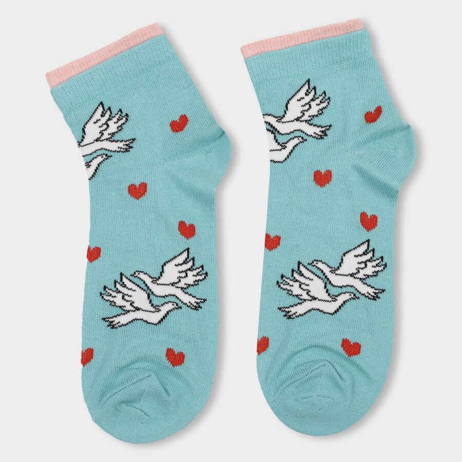 Ladies' Socks (Pack of 3), Assorted, large image number null