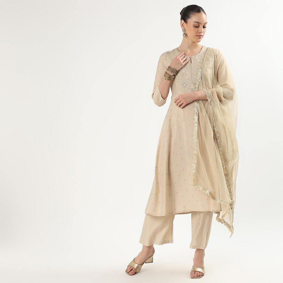 Ladies' Kurta, गहरा पीला, large image number null