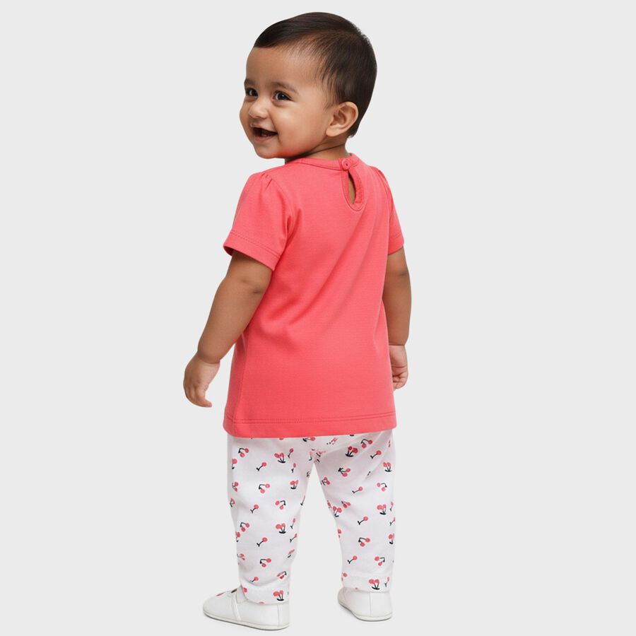 Infants' Capri Set, Pink, large