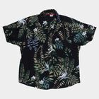 Boys Navy Blue Cotton Half Sleeve Classic Casual Shirt, Navy Blue, small