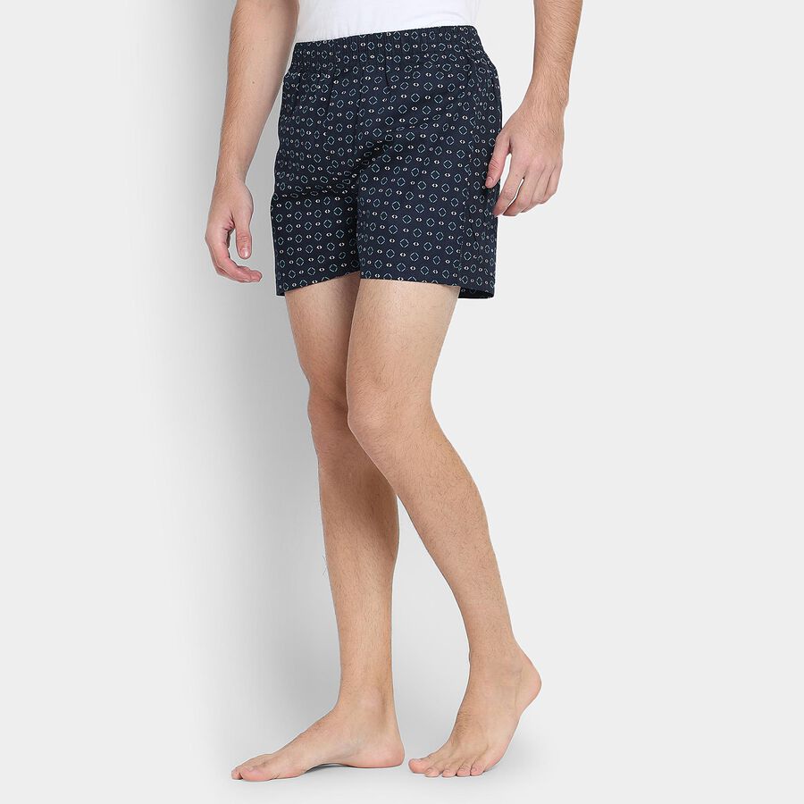 Men's 100% Cotton Boxers , नेवी ब्लू, large image number null